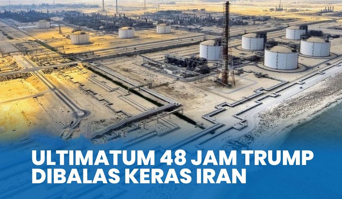 HEBOH! Iran TOLAK Ultimatum 48 Jam Trump, AS Diklaim Gugup & Tak Berdaya